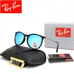 Ray Ban Rb4171 Light Blue And Black Sunglasses