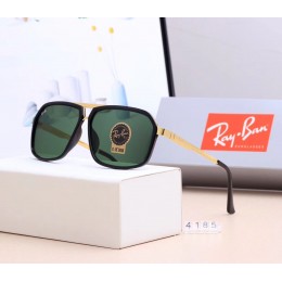 Ray Ban Rb4185 Green And Gold With Black Sunglasses