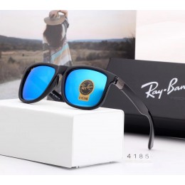 Ray Ban Rb4185 Light Blue And Black Sunglasses