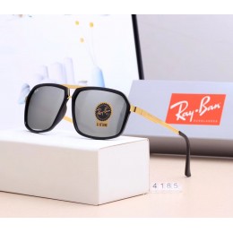 Ray Ban Rb4185 Mirror Gray And Gold With Black Sunglasses
