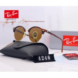Ray Ban Rb4246 Brown And Tortoise With Gold Sunglasses