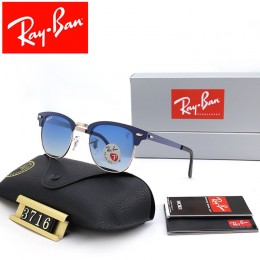 Ray Ban Rb4195 Gradient Blue And Black With Blue Sunglasses