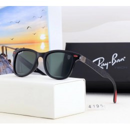 Ray Ban Rb4195 Green And Black Sunglasses