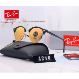 Ray Ban Rb4246 Orange And Black With Gold Sunglasses