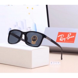Ray Ban Rb4208 Gray And Black Sunglasses