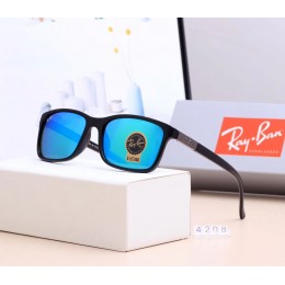 Ray Ban Rb4208 Ice Blue And Black Sunglasses