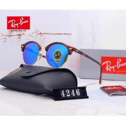 Ray Ban Rb4246 Blue And Tortoise With Gold Sunglasses