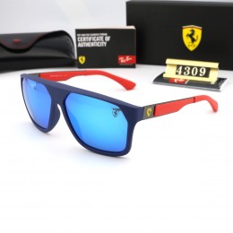 Ray Ban Rb4309 Blue And Red With Black Sunglasses