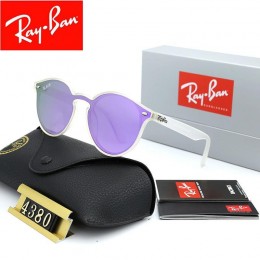 Ray Ban Rb4380 Purple And White Sunglasses