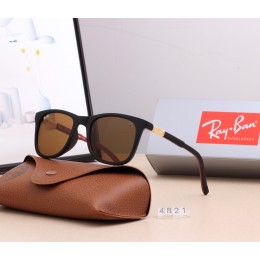 Ray Ban Rb4821 Brown And Black Sunglasses