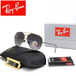 Ray Ban Rb8135 Gray And Gold Sunglasses