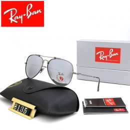 Ray Ban Rb8135 Gray And Silver Sunglasses