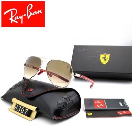 Ray Ban Rb8307 Brown And Gold With Red Sunglasses