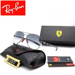 Ray Ban Rb8307 Dark Gray And Gray With Black Sunglasses